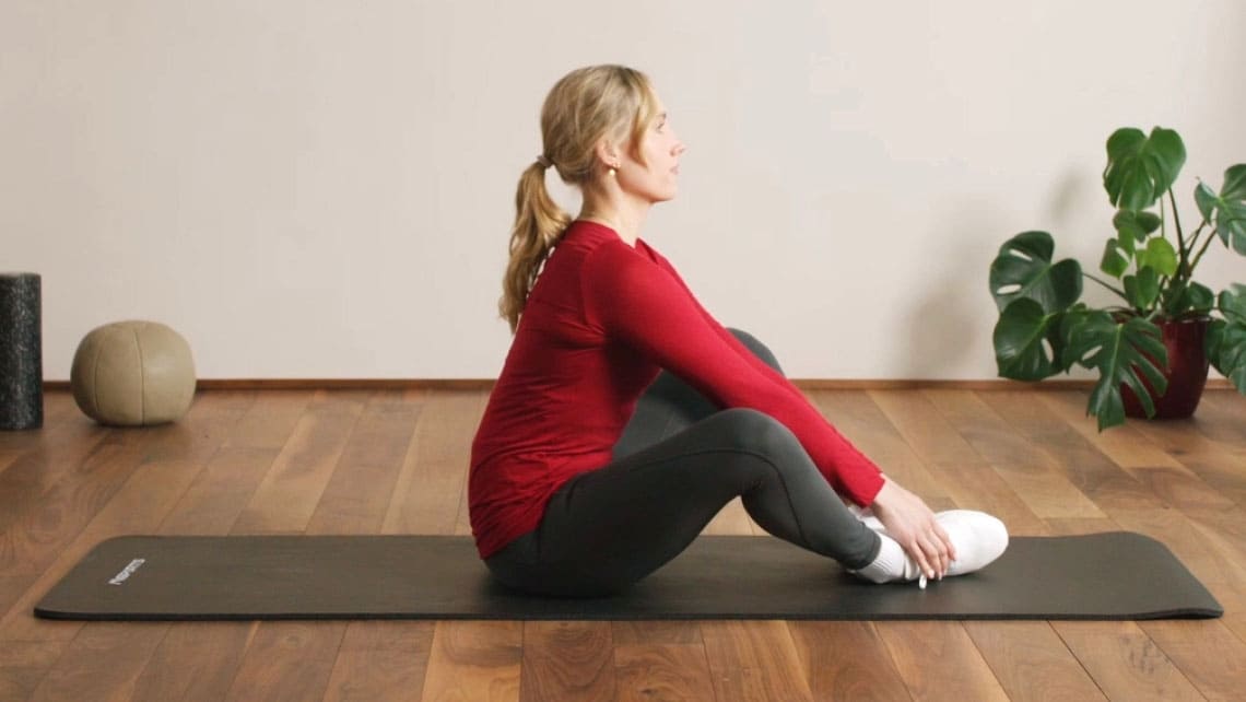 exercise 2 stretching the back of the body