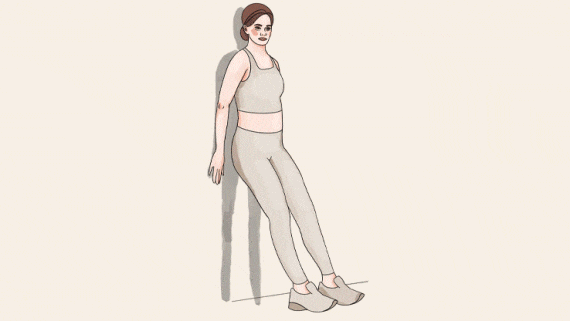 exercise 6 wall squats