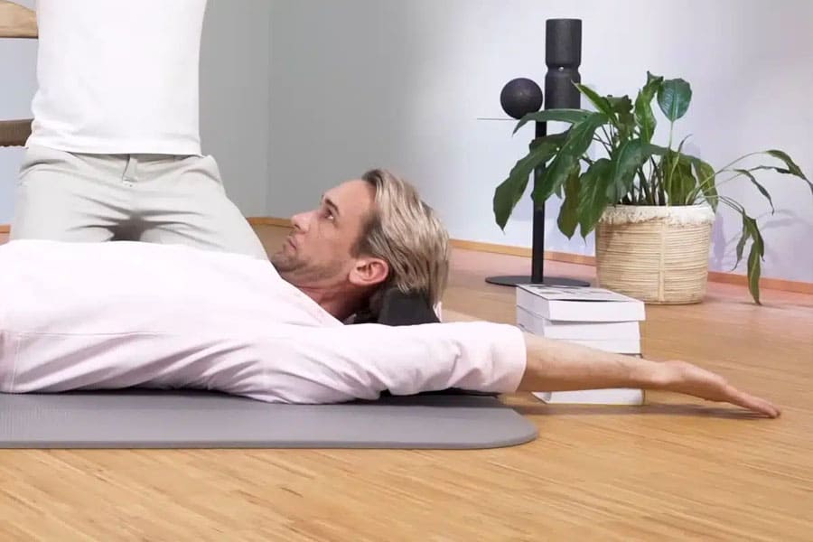 exercise with a neck brace 2
