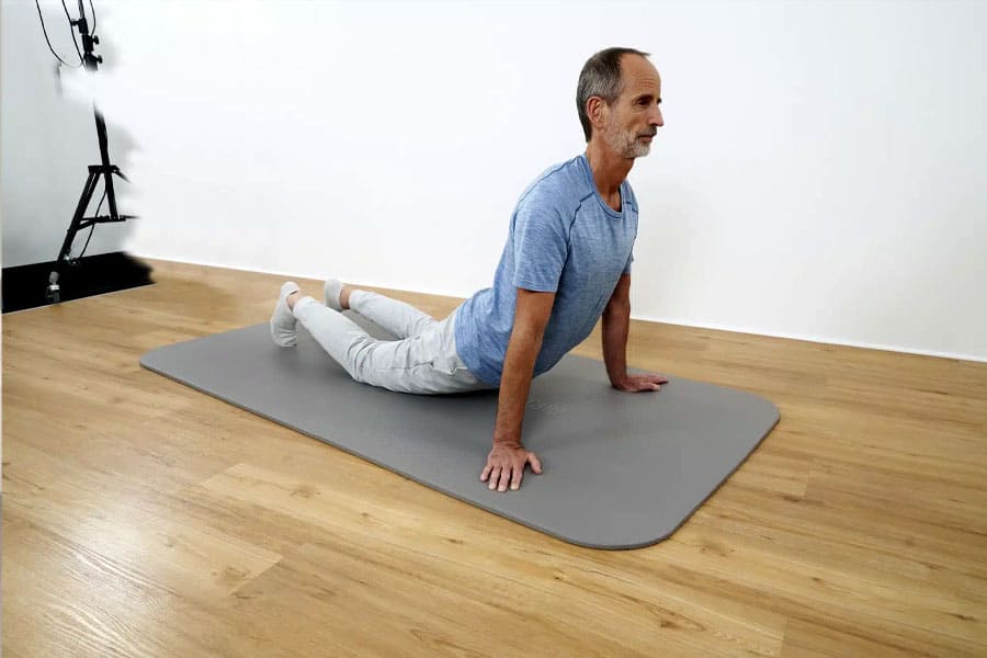 let your lower back hang down 1