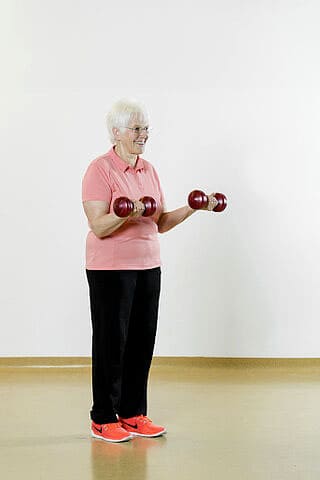 strengthening arm strength in a standing position 2