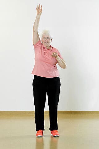 strengthening arm strength in a standing position 4