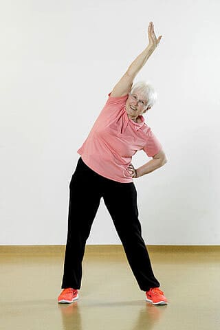 stretching 2