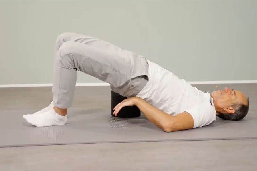 targeting the area around the lumbar spine 1
