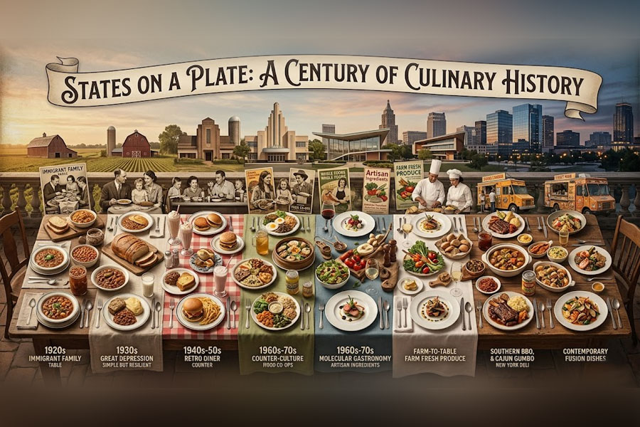 Кухня штатов: История в одной тарелке (Culinary Heritage)